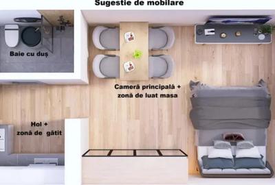 Garsonieră semidecomandată în Noua - 8