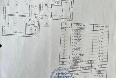Apartament cu 4 camere în Titan