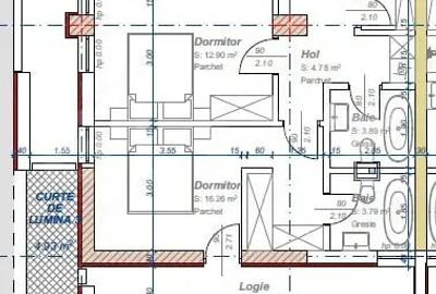 Apartament cu 3 camere semidecomandat în Aradului - 2