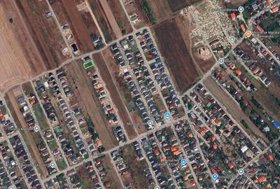 Teren Intravilan Fluturilor in rate | utilitati: curent, gaze | #UG8E - 8