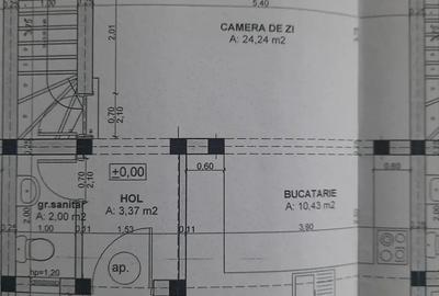 Apartament 3 camere in casa apartamentata cu teren exterior - 1