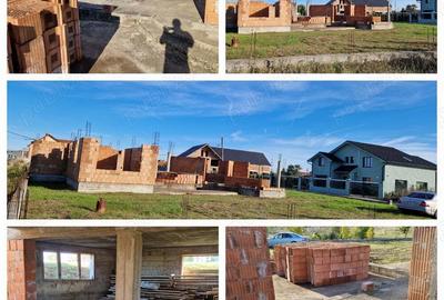Vand casa in constructie Arad Micalaca teren 966 mp - 1
