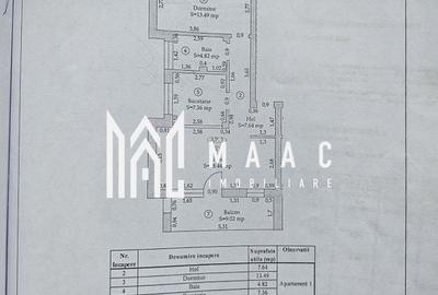 Apartament 2 camere | Decomandat | Balcon | Parcare - 12