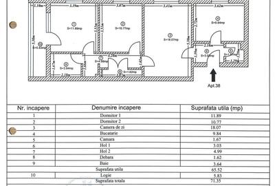 Apartament cu 3 camere semidecomandat, mobilat în Dristor - 8
