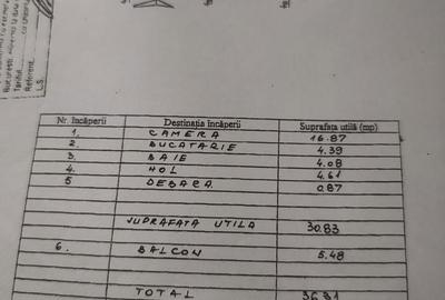 Garsonieră decomandată în Runcu - 8