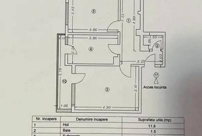 Apartament cu 3 camere decomandat în Central - 12
