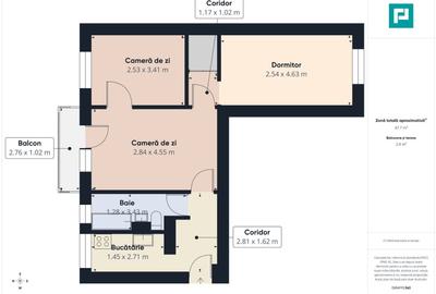 Apartament cu 3 camere complet mobilat și utilat - 6