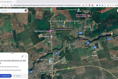 Teren intravilan 26.300 mp Saftica Balotesti - PUZ în lucru - 11