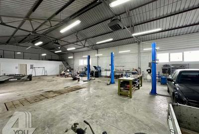 Hala industriala 1000 mp cu teren 3100 mp,curte betonata ?i pietruita - 11