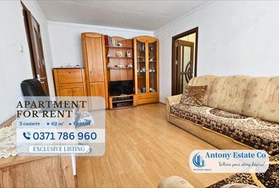 Apartament cu 2 camere semidecomandat în Central
