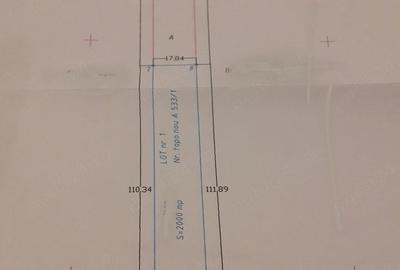 Teren de 2000 mp, în Vețel - 1