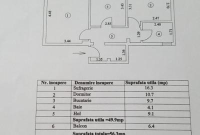 Apartament 2 camere, confort 1 decomandat, Progresu, Mobila - 2