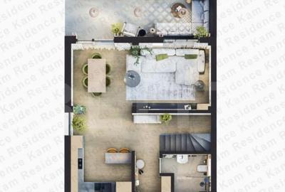 Duplex modern, 107 utili, 260 mp teren, zona Lisaura - 1