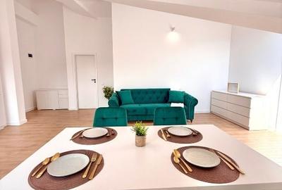Apartament nou de inchiriat 75 mp cu terasa si parcare in Ansamblu Rezidential