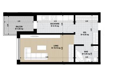 Garsoniera Sector 4 Grand Arena 46.2 Mp Decomandata Garsoniera Sector 4 Grand Arena 46.2 Mp Decomandata - 6