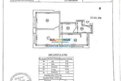 Apartament 2 camere 47mp | Centrala | Cartier Solar | Metalurgiei | - 10