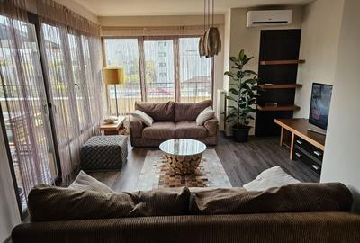 Apartament cu 3 camere decomandat, mobilat în Herăstrău