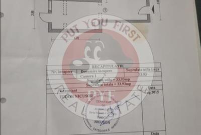 Metrou Laminorului | Garsoniera | Semidecomandata | 34mp | B12276 - 2