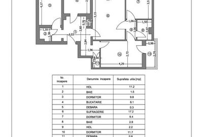 Vanzare apartament 4 camere, cu centrala, etaj 1, Trivale, loc de parcare, Profi - 1
