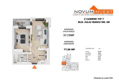Apartament cu 2 camere în Politehnica - 4