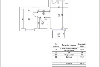 Apartament cu 2 camere decomandat în Aviației - 11