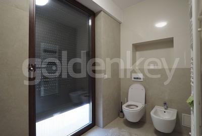 Penthouse cu 4 camere semidecomandat, mobilat în Barbu Văcărescu - 18