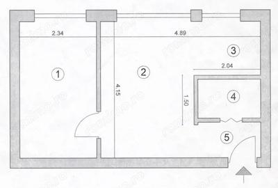 Apartament cu 2 camere - zona Rogerius - 1