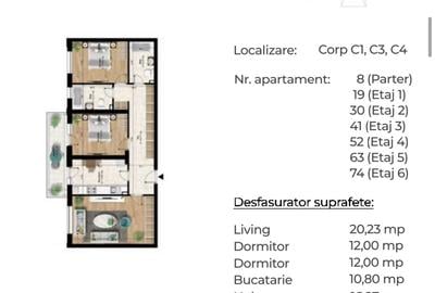 Apartament 3 camere - Metrou Berceni