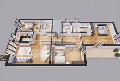 Apartament 4 camere Aviatiei Aerogarii Baneasa I taxare inversa COM0% - 7