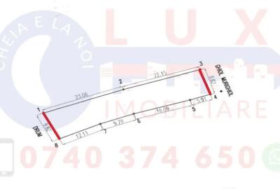 Teren de 390 mp, în Murighiol