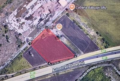 Teren 9644 mp destinatie industriala Autostrada A2 Lehliu Bunge - 5