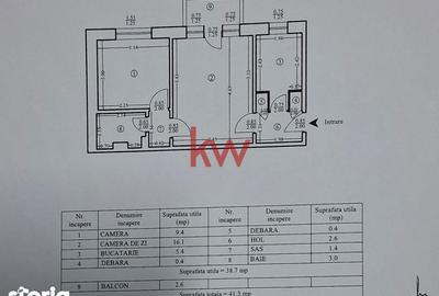 Apartament cu 2 camere în Mircea cel Bătrân - 1