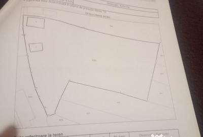 Teren de 4600 mp, în Gepiu