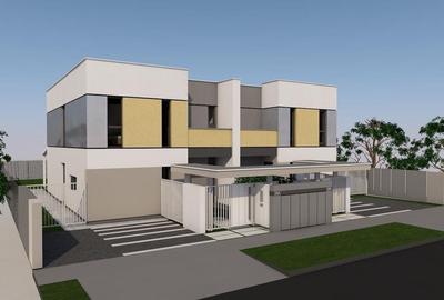 Duplex nou cu 4 camere, la stadiul de proiect-219.900€ Moșnița Nouă - 3