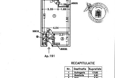 Garsonieră semidecomandată, mobilată în Titan