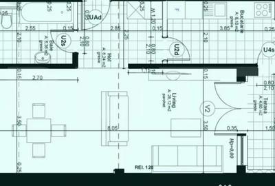 Garsonieră decomandată în Lipovei