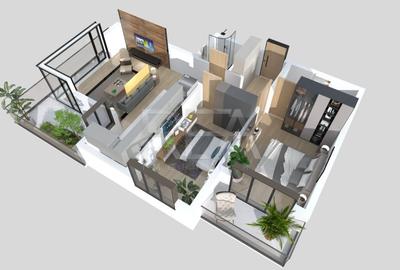 Apartament cu 3 camere decomandat în Moșilor - 3