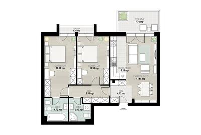 Apartament 3 camere cu o vedere superba la lac -Lebada - BlackFriday by the lake Apartament 3 camere cu o vedere superba la lac -Lebada - BlackFriday by the lake - 2