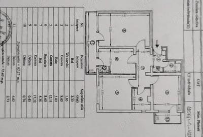 Apartament cu 3 camere decomandat în Central - 1
