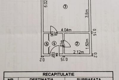 Inchiriere garsoniera Parter Turnu Magurele nr.19 mobilata si utilata - 2