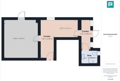 Spațiu comercial, de 47 mp, în Central - 5