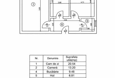 Apartament cu 2 camere, mobilat în Păcurari - 3