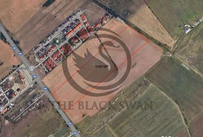 Teren de 5050 mp, în Blejoi