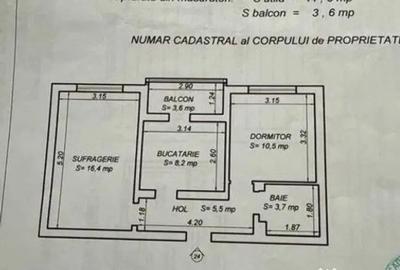 Apartament cu 2 camere decomandat în Anda - 8