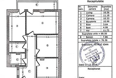 Apartament cu 3 camere decomandat, mobilat în Theodor Pallady - 13