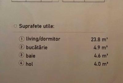 Apartament cu 2 camere decomandat în Exterior Vest