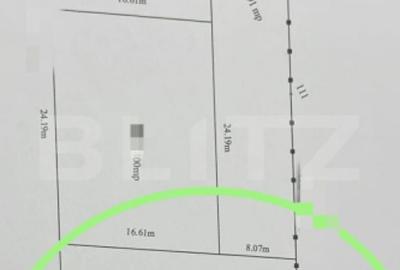 Teren de 1550 mp, în Central