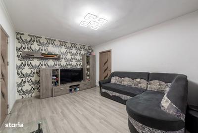 Apartament cu 2 camere semidecomandat, mobilat în Negru Vodă