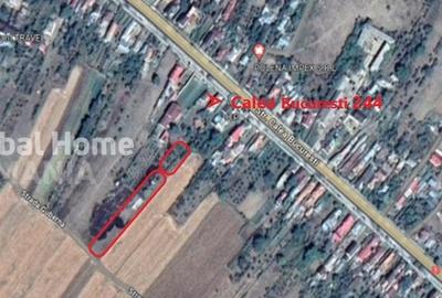 Teren intravilan 2387mp | Intre Cal Bucuresti si Str Guberna | Acces Str Guberna