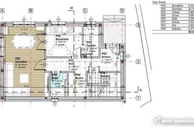 Casa renovabila Someseni, 59 mp utili, 442 mp teren, proiect+autorizatie constr. - 17